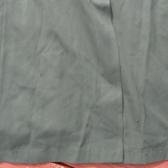 ARMY USGI CLASS A DRESS GREEN OVERCOAT TRENCH sz40/LONG COAT VIETNAM ERA SV 751 - Picture 8 of 12
